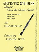 cover ARTISTIC STUDIES #1 CLARINET cover